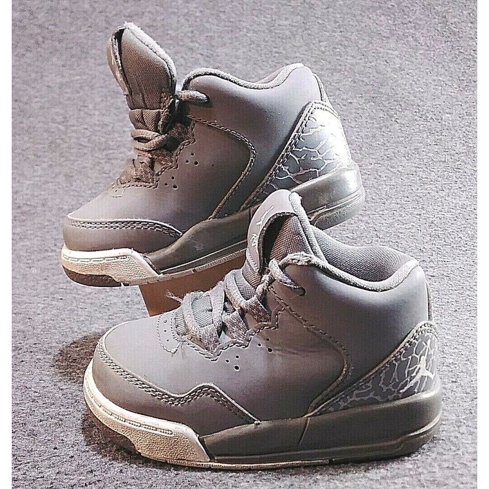 Nike Air Jordan Flight Origin 2 BP Cool Grey White 705162-003 Toddler Size 5C